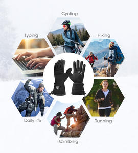 Salvatore 7.4V al litio 2200Mah uomo batteria ricaricabile moto guanti invernali riscaldati guanti riscaldanti guanti elettrici - Product Image 5