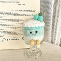 Nouvelle arrivée : Peluche lapin imprimé léopard, super douce, en coton PP, avec oreilles florales, design créatif et mignon, style Jellycat UK