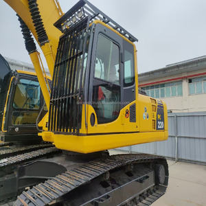 Équipement de construction d'excavatrices Komatsu PC220 de marque japonaise avec composants de noyau de roulement utilisés pour la vente - Product Image 6