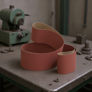 <b>Abrasive</b> Cloth Belt 1750x150 Mm Corundum 36 Grit For Sanding Applications - Product Image 3