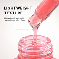 Tubes de brillant à lèvres de marque privée, tubes compte-gouttes de luxe, huile à lèvres hydratante, huile repulpante pour les lèvres, gloss à lèvres brillant à texture épaisse, maquillage