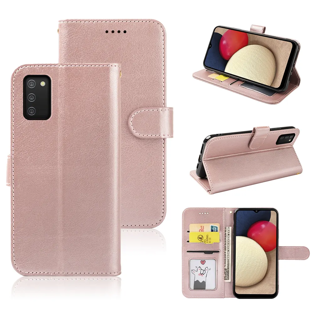 Custodia per cellulare in pelle Flip con fessure per carte Cover per portafogli per Samsung Galaxy M10 M10s M20 M30 M40 M40s M12 M30s M11 M01s M02