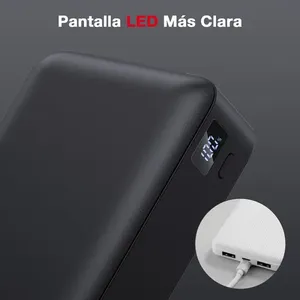 Banque d'alimentation portable 20000mAh 4 câbles Connecteur USB-C Protection contre les surcharges Autonomie de 1 heure Compatible Japon pour iPhone - Product Image 4