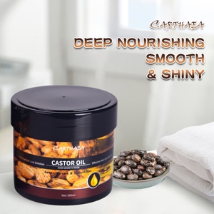 Mascarilla Capilar de Aceite de Ricino Carthaea Best Herbal Protein Collagen Smooth Repair para el Crecimiento del Cabello y la Pérdida de Cabello - Product Image 3