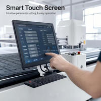 Machine de découpe automatique multicouche pour tissus tricotés, machine textile CNC pour la pêche, largeur de travail 2200 mm, 50-60