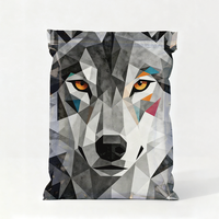 Conception personnalisée imprimé étanche taille mixte thermoscellé sac postal personnalisé enveloppe logo emballage de livraison pour chaussures chaussettes
