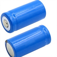 Baterai Lithium 16340 CR123A Kapasitas Tinggi Isi Ulang 1300mAh 37V Buatan Cina Laser Pointer Senter Intensitas Tinggi 40C