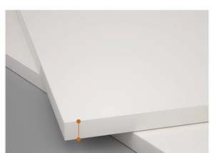 <span class=keywords><strong>Table</strong></span> à manger moderne minimaliste <span class=keywords><strong>extensible</strong></span> et <span class=keywords><strong>pliable</strong></span> avec pieds en métal, en panneaux de particules, mobilier de maison - Product Image 5