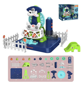 Park <b>Pirate</b> <b>Ship</b> Building Amusement <b>Toy</b> Set,DIY Disassembly Engineering Car Screw <b>Toy</b> for STEAM Education - Product Image 1