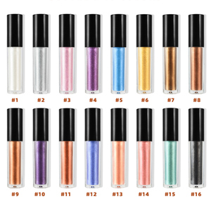 16 Màu Sắc Lỏng <span class=keywords><strong>Eyeshadow</strong></span> Bán Buôn Vẻ Đẹp Trang Điểm Long Lanh Duy Nhất <span class=keywords><strong>Eyeshadow</strong></span> Tốt Nhất <span class=keywords><strong>Eyeshadow</strong></span> Biểu Tượng Tùy Chỉnh - Product Image 6