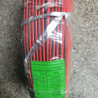 Fil électrique awm ul2468 à 18 fils AWG 2 fils, en cuivre blanc, pour Extension de bande LED, couleur rouge et noir