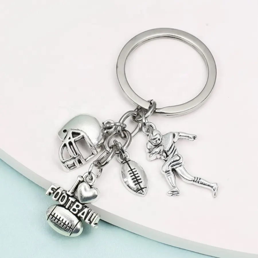 Stainless Steel Travel Memorial Gift Custom Hollow Pendant Metal Keychains 3D Earth Engraved Keychain JO-TC-19