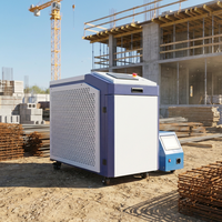Machine de soudage laser portable multifonctionnelle 3000W à refroidissement par eau, nouvelle source laser à fibre, petite taille, pour la construction