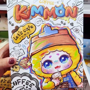 Nayanaya Officiel KIMMON Let's Cafe Series Pendentifs Décorations en vinyle Jouets en peluche dans des boîtes mystères 100% originales - Product Image 6