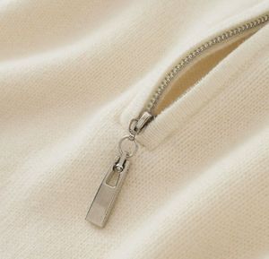 اصل جديد الخريف والشتاء خط جديد من الملابس فضفاضة وكسولة نمط سترة بولو الكشمير سترة - Product Image 3