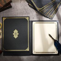 Penyimpan sertifikat wisuda 8.5x11 surat ukuran sertifikat menulis folder sertifikat kertas pemegang sertifikat