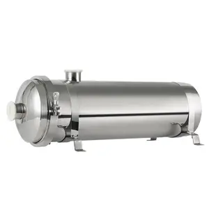 High and stiffness whole house water filter system stainless steel industrial water filter 20000LPH