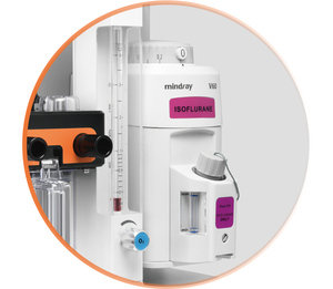 Máquina de Anestesia Veterinaria Mindray Veta 3X con Turbina Integrada, Pantalla Táctil de 10.4 Pulgadas, Vaporizador de Isoflurano para Cirugía Clínica - Product Image 4