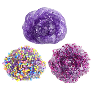Masilla de burbujas con cuentas de tubo y cristal, mezcla con purpurina y cuentas de espuma para niños mayores de 3 años - Product Image 6