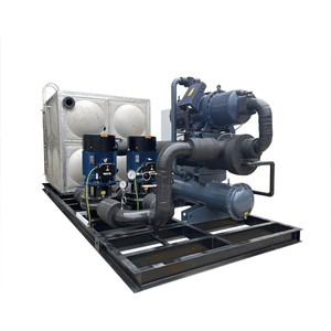 Refroidisseur industriel anti-corrosion à eau, 5P, avec traitement d'oxydation sous vide, unité de condensation en acier inoxydable refroidie par air - Product Image 4