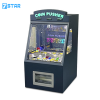 7STAR 365 Mini jeu d'arcade à monnayeur de table, jeu classique amusant à monnayeur, kit de machine de jeu miniature pour usage domestique
