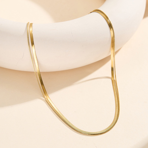 Collana in Osso di Serpente a Prezzo di Fabbrica, Elegante per Uso Quotidiano, Design <span class=keywords><strong>Unico</strong></span>, Regalo per Amiche - Product Image 1