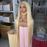 Perruque Frontale Blonde 613 HD en Cheveux Humains Bruts 13x4 13x6, Perruques Frontales Blond Miel, Perruque Complète Transparente 613 HD en Cheveux Humains