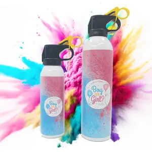 Gender Reveal Fire Extinguisher Holi Powder Blaster for Baby Shower Party Supplies Decoration