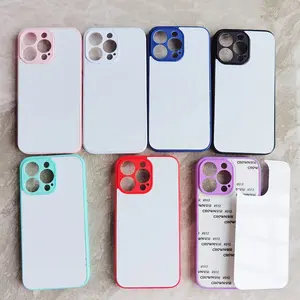 Customized 2d Soft Tpu Bulk Covers Heat Press Diy Print Sublimation Blank Phone Cases For Iphone 14 13 12 Pro Max