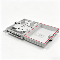 Kotak Terminal Akses Fiber FTTH 16 Port IP65 Outdoor NAP Box dengan Splitter PLC 1x16 SC APC Kotak Distribusi Serat Optik