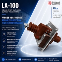 Transformateur de courant en résine coulée traversant le mur LA-10Q / LFZ-10Q / LFZB1-10Q 10kV 5-1500/5A 0.2/0.5/1/10P10