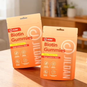 เยลลี่ไบโอตินบำรุงผม ผิว และเล็บ วิตามินซี วิตามินบี มัลติวิตามิน ฮาลาล  เพคติน วีแกน ขายส่ง RC126 - Product Image 3