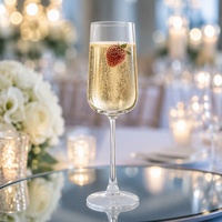 Verre à vin classique et moderne, verre à champagne pour hôtel, cadeau et vin rouge, logo personnalisable