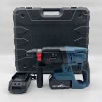 Ventes d'usine - Ensemble de trois pièces : Meuleuse d'angle, perceuse électrique et marteau léger - Ensemble de perceuse électrique au lithium professionnel