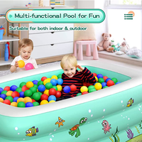 Piscine gonflable pour bébé, piscine gonflable en PVC pour adultes, famille pour enfants, extérieur, intérieur, fête d'eau d'été