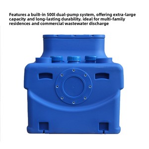 Pompe et équipement de relevage des eaux usées pour sous-sol de villa, édition rare, fabriqués en Chine, capable de surmonter jusqu'à 10 mètres de profondeur - Product Image 2