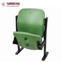 Chaises pliantes de stade en aluminium SMOYU, design ergonomique, robustes, imperméables, à double ressort, pour événements sportifs