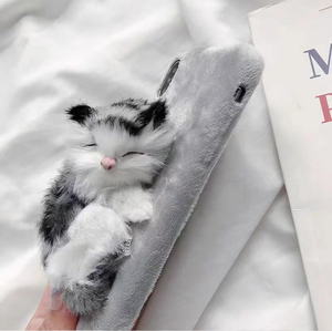 Tùy Chỉnh 3D Động Vật Sang Trọng TPU Da Điện Thoại Di Động Cover Quay Lại Trường Hợp Đối Với <span class=keywords><strong>Samsung</strong></span> Cho Iphone Bao Gồm Bảo Vệ Màn Hình - Product Image 5