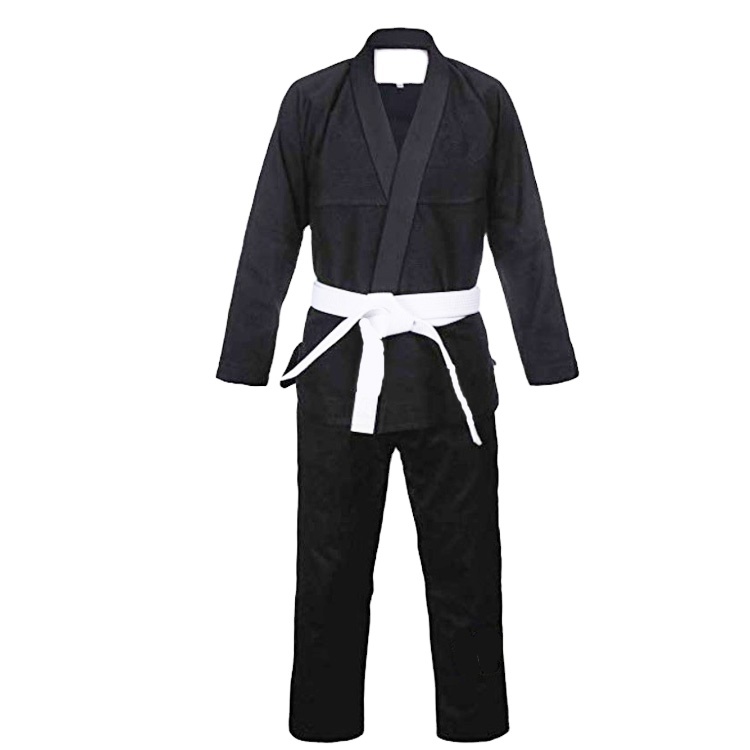 Black Judo Gi Uniform for Adults