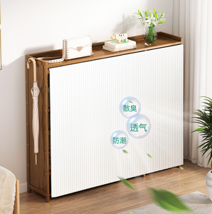 Armoire à chaussures simple entrée grande capacité étanche à la poussière multicouche étagère à chaussures stockage de chaussures économique pour la <span class=keywords><strong>location</strong></span> à domicile - Product Image 2