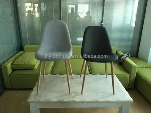 Nordic velluto <span class=keywords><strong>cucina</strong></span> ristorante mobili orsacchiotto sala da pranzo sedia moderna di lusso bianco bouclé sedia da pranzo con gambe d'oro - Product Image 5