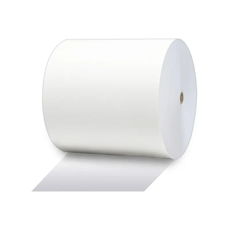 Gobelet en papier Matériau du papier Imperméable Blanc Boisson Spécialité Papier Pâte de bois vierge Impression à jet d'encre Enduit PE 1 Rouleau/PE Film