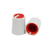 Potentiomètre de bouton de commande de volume bicolore en plastique de vente chaude