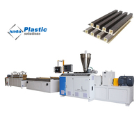 Ligne de production de panneaux de persiennes intérieures extérieures Anda Anda WPC Machine à persiennes WPC Fabricants