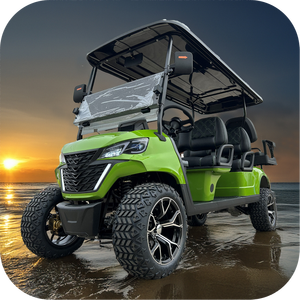 Vehículo utilitario 2 + 2 plazas eléctrico 36V Litio Precio de fábrica Tracción en las 4 ruedas Carro de golf de lujo - Product Image 1