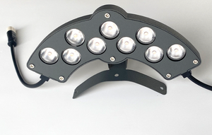 Phong cách độc đáo IP65 không thấm nước dẫn sóng ánh sáng Nhôm Cơ thể lũ đèn cho cổ đại kiến trúc cảnh quan mái ngói - Product Image 5