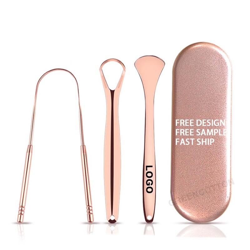 Custom Logo Rose Gold Copper Stainless