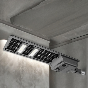 Farola <span class=keywords><strong>solar</strong></span> todo en uno avanzada 40W 5050 LED Super brillante 2700K-6500K CCT blanco cálido IP65 impermeable DC Street Roads - Product Image 6
