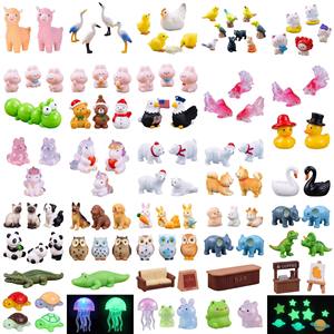 Statuette in Resina di Panda Miniatura, Animali Luminosi per Scenari Invernali, Micro Paesaggi Fiabeschi, Regalo per Bambini - Product Image 2