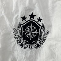 定制慢跑裤制造商 刺绣重质宽松尼龙运动裤 DTG 印花街头服饰叠层运动裤
